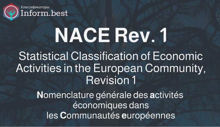 Расшифровка NACE rev.1